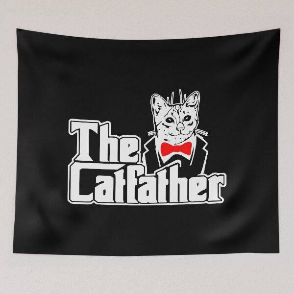 Item preview, The CatFather Mask, The CatFather Face Mask, Fathers day, Fathers day gift designed and sold by TekknoOutfits.