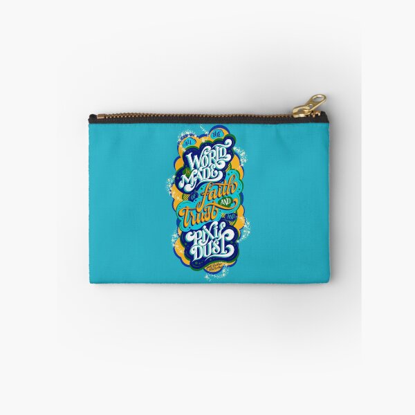 Item preview, All the world is made of faith and trust and pixie dust. Peter Pen. J.M.Barrie. designed and sold by BananiLettering.