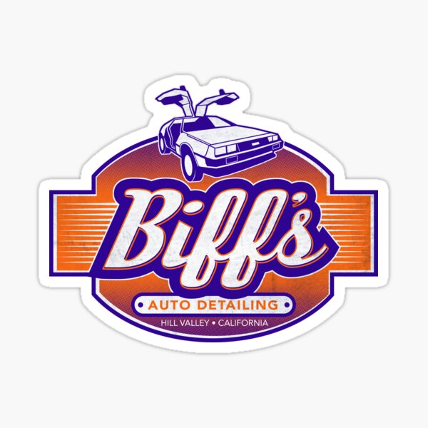 Biff's Auto Detailing - Sticker Sticker