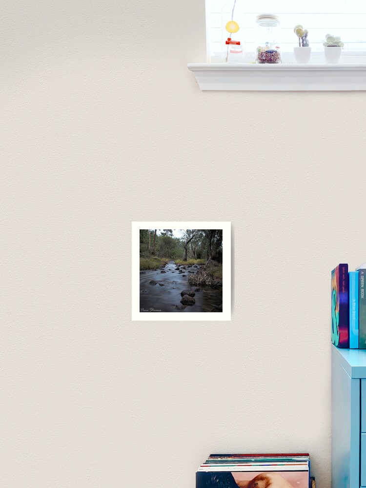 Thumbnail 2 von 3, Kunstdruck, River Rocks designt und verkauft von Pene Stevens.