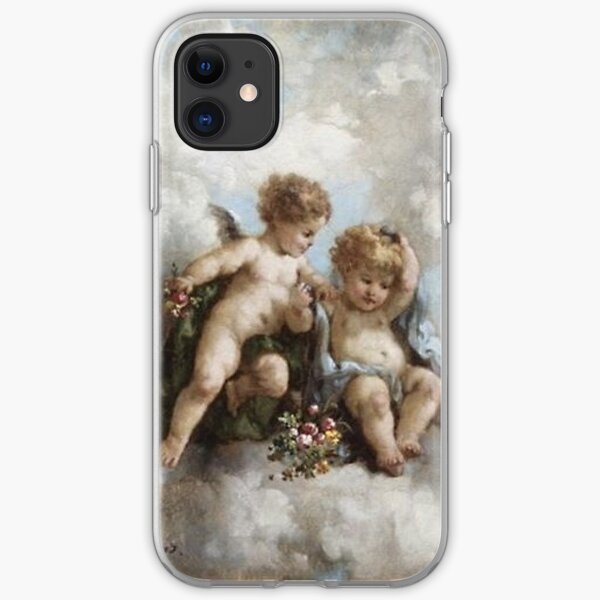 cherub renaissance art aesthetic *UPDATED* iPhone Soft Case