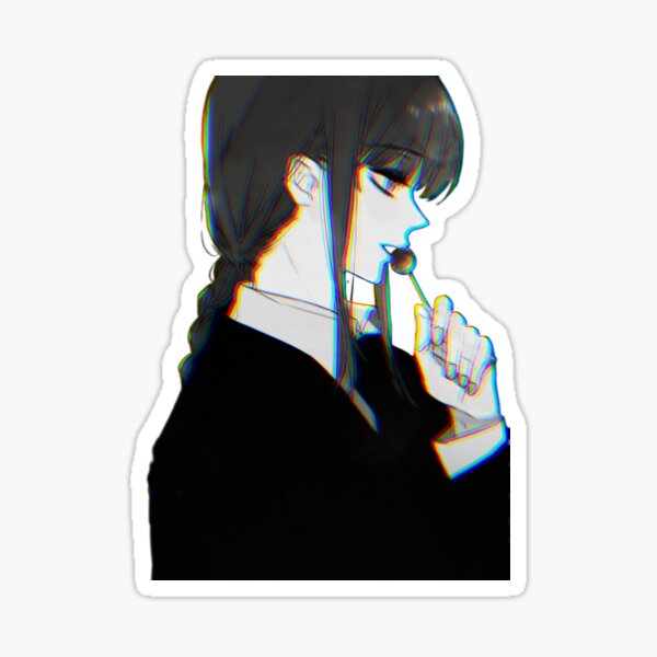 Makima Chainsaw Man Sticker