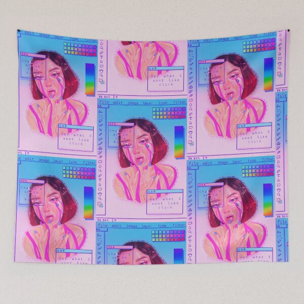 Item preview, GET WHAT I WANT LIKE CLICK  designed and sold by Romani Alexandra.