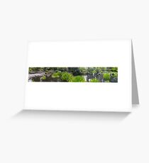 Fitzroy Garden Pond Greeting Card