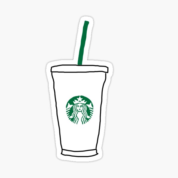 Starbucks Coffee Sticker Sticker for Sale by APocca