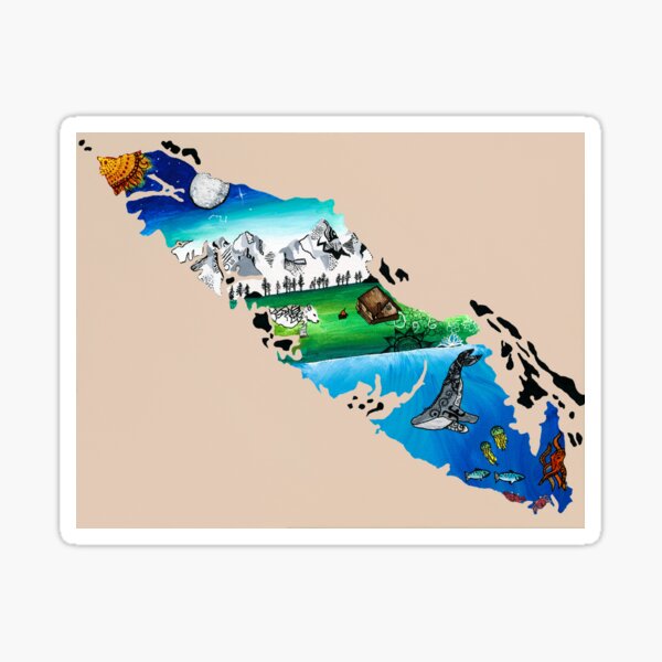 Vancouver Island Sticker