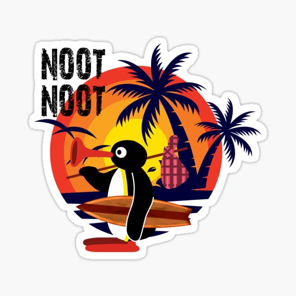 Vista previa del artículo con la obra «Pingüino Noot Noot», diseñado y vendido por samer11.