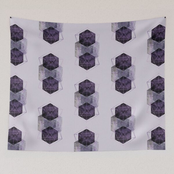 Item preview, Purple Geometric designed and sold by UrbanEpiphany.