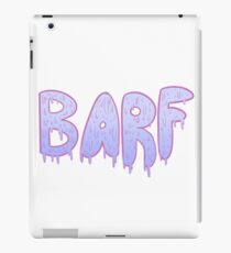 Barf BLUE iPad Case/Skin