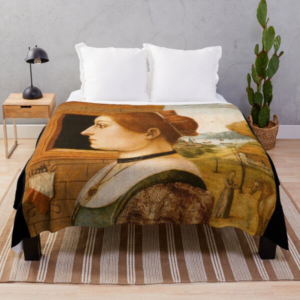 Item preview, Portrait of a Woman, possibly Ginevra d'Antonio Lupari ... designed and sold by Tizeru.