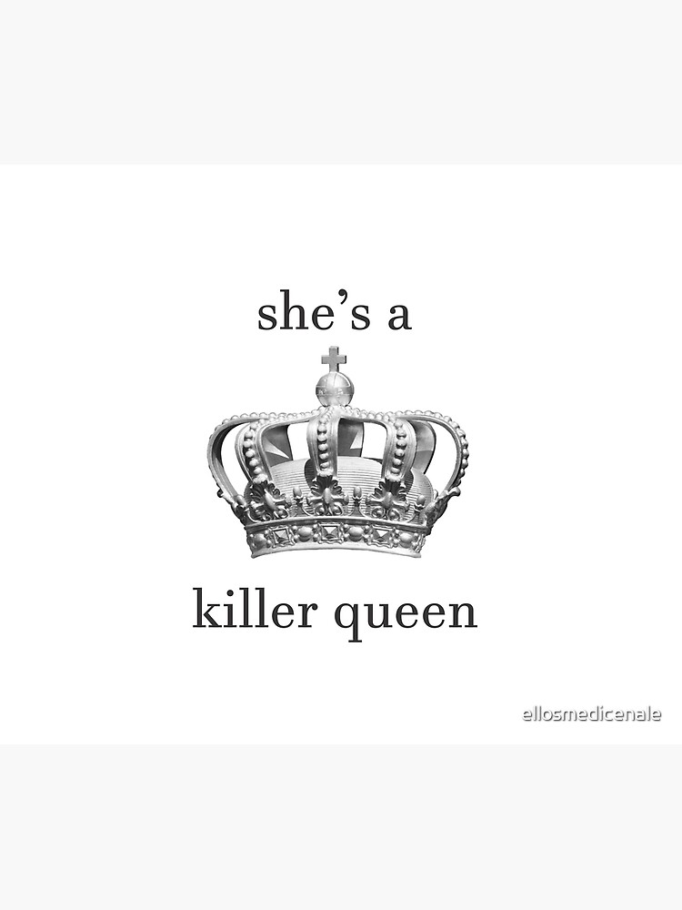 Killer Queen Lyrics Tapestry for Sale by ellosmedicenale