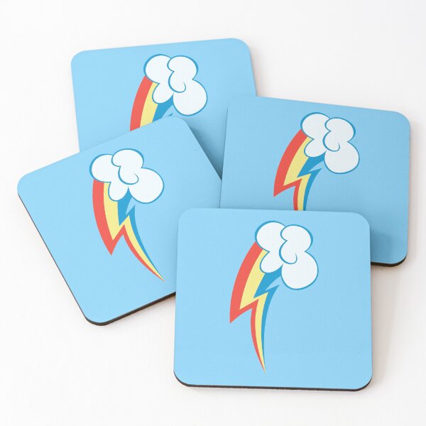 Item preview, Rainbow Dash Cloud Color MLP Cutie Mark Sign  designed and sold by ariados4711.
