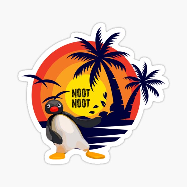 Vista previa del artículo con la obra «Pingüino Noot Noot», diseñado y vendido por samer11.