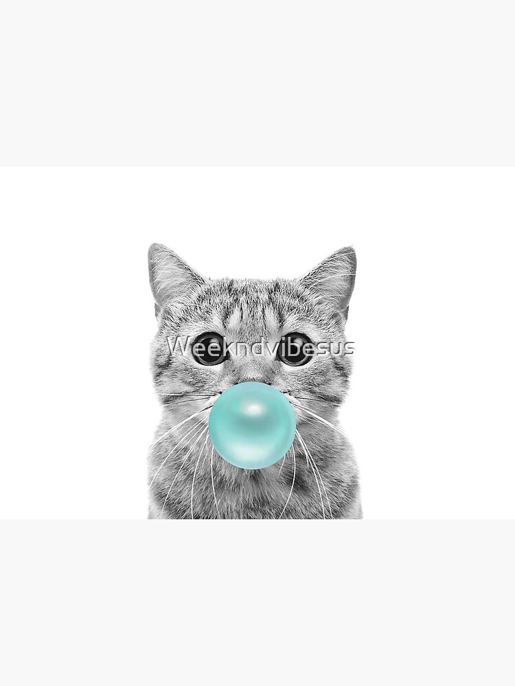 Cat Bubblegum by Weekndvibesus