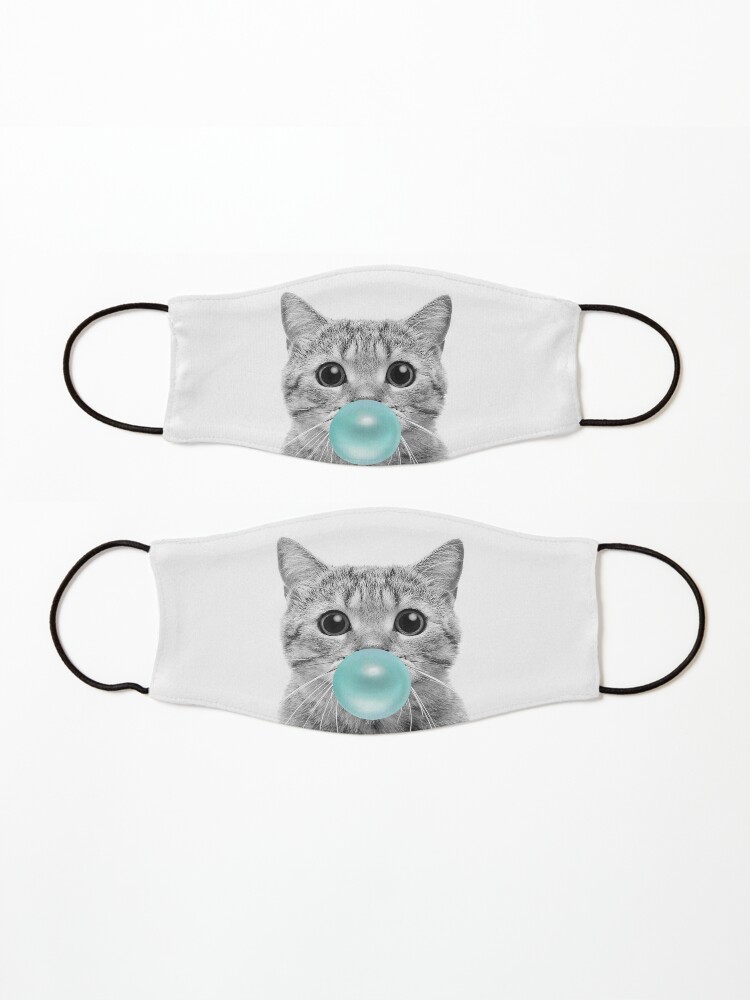 Alternate view of Cat Bubblegum Mask