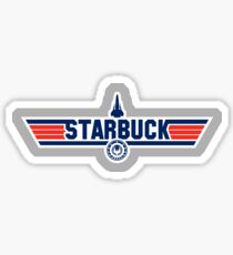 Galactica's Top Gun Sticker