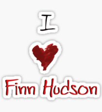 I Heart Finn Hudson Sticker