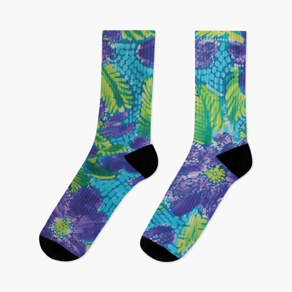 Item preview, Mosaic Purple Flowers designed and sold by Leslie Rogers Todder.