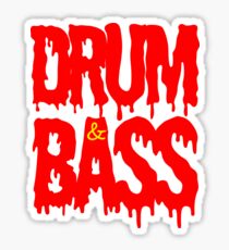 Drum & Bass Sticker