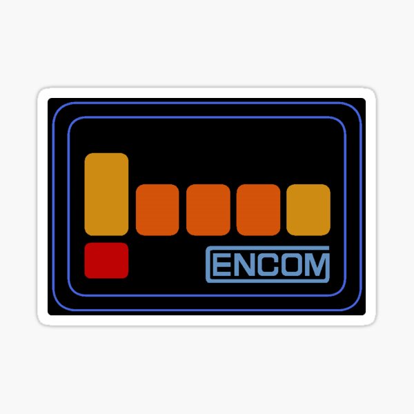 Encom Sticker Sticker