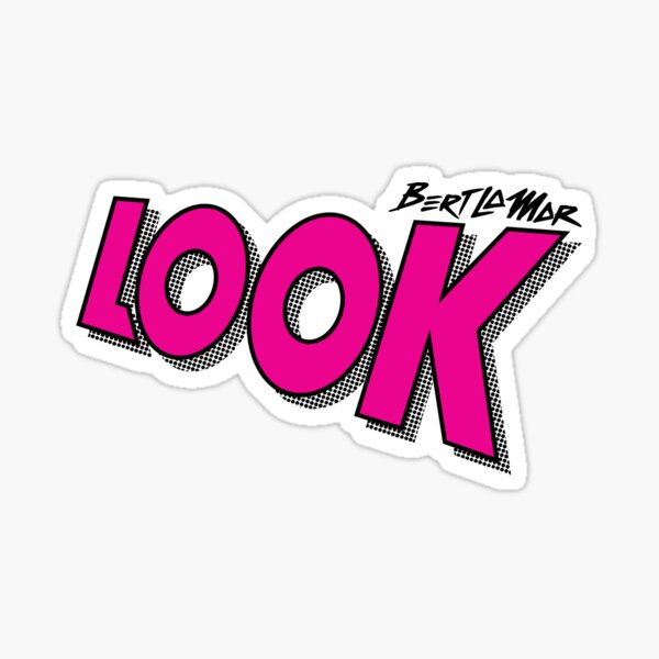 Look Snowboards Bert Lamar Sticker