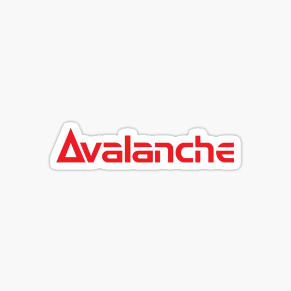 Avalanche Snowboards Logo Sticker