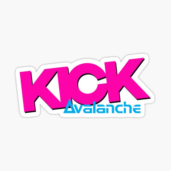 Avalanche Snowboards KICK Sticker