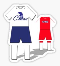 Class vs Arse Sticker