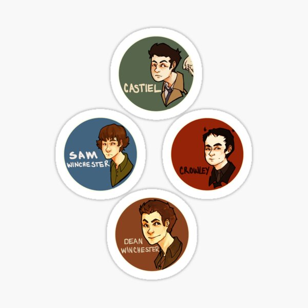 Supernatural Stickers Sticker