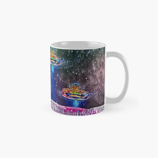 Intergalactic Airport Of Galaxia Mystica Classic Mug