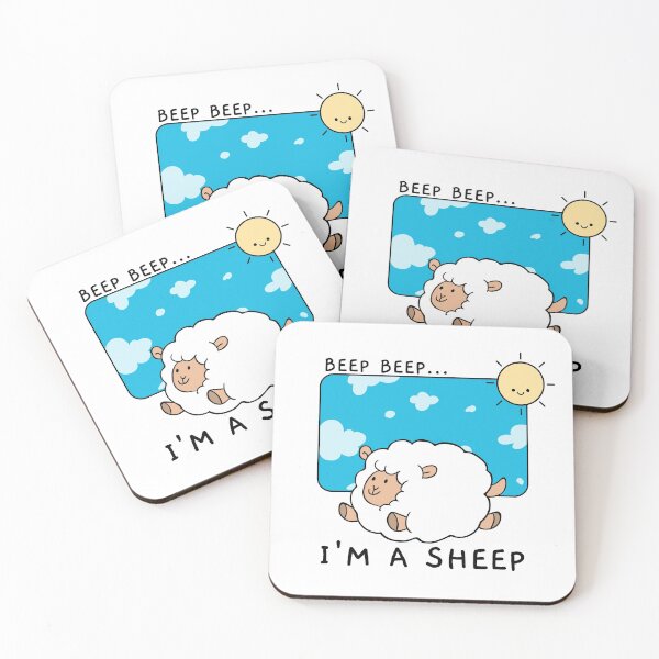 Item preview, Beep beep I am a sheep! Cute Kawaii Sheep designed and sold by TamGustam.