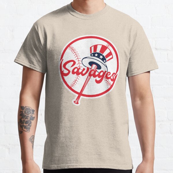 New York Yankees MLB Mens Savages Button Up Shirt