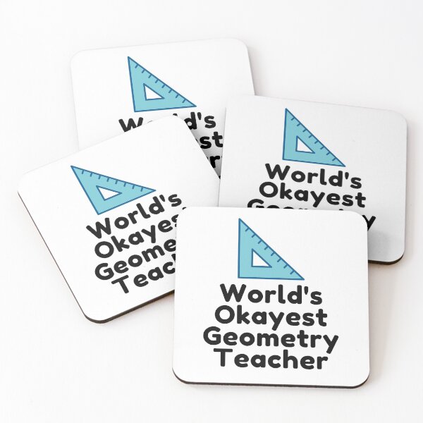 Item preview, World's Okayest Geometry Teacher designed and sold by hugsandoranges.