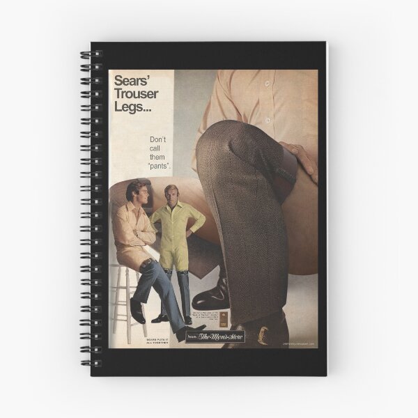 Item preview, Vintage ad for Sears' Trouser Legs designed and sold by philarego.