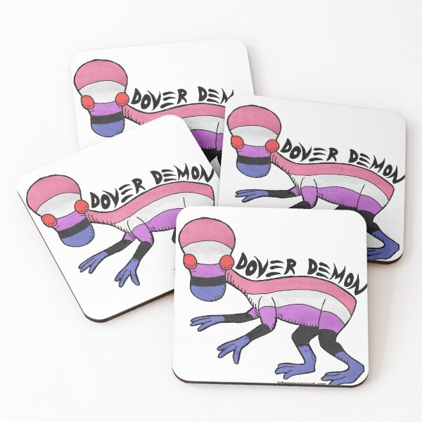 Item preview, Genderfluid Pride Dover Demon designed and sold by nocturnalsea.