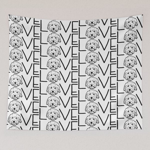 Item preview, Doodle Love or Standard Poodle LOVE - SPOO - Poodle mug - Poodle mom - Poodle family designed and sold by smooshfaceutd.