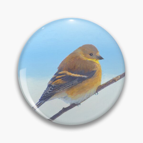 Item preview, American Goldfinch in WInter designed and sold by alpendesigns.