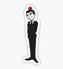 Moriarty and Apple Sticker