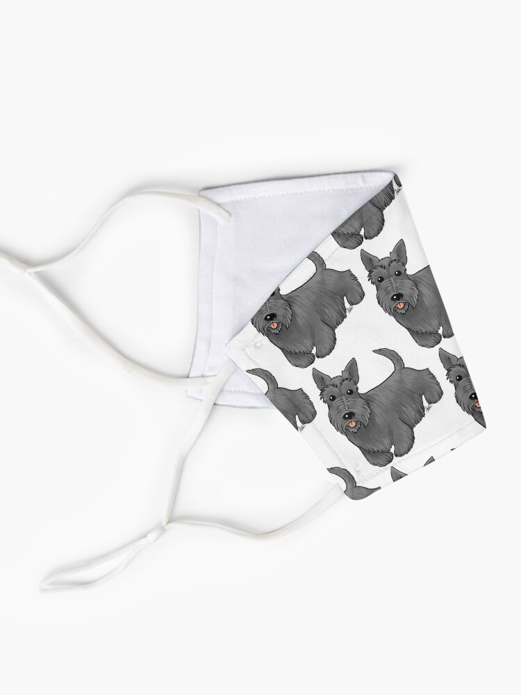Alternate view of Scottish Terrier Mask