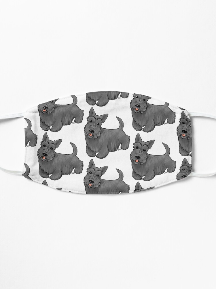 Alternate view of Scottish Terrier Mask