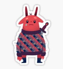 Pegatina Conejito de la espada