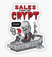 Sales From The Crypt Sticker Sticker