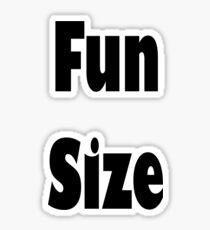 Fun Size Sticker