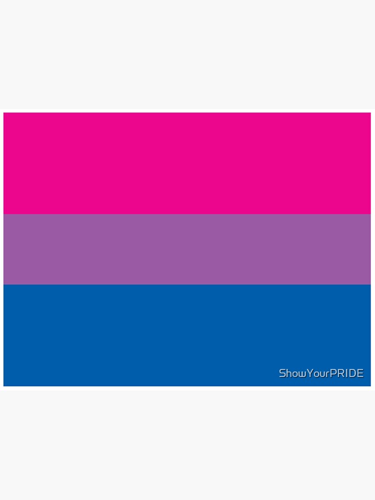 Bisexual Pride Flag Sticker For Sale By Showyourpride Redbubble