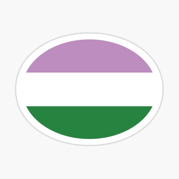 Genderqueer Pride Flag Sticker For Sale By Showyourpride Redbubble 4940