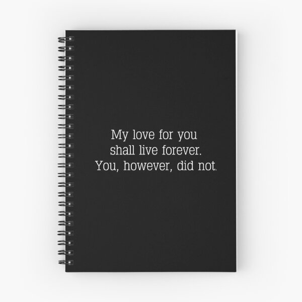 Item preview, My love for you shall live forever designed and sold by ZiaMI.