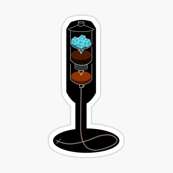 Cold Drip IV - Sticker Sticker