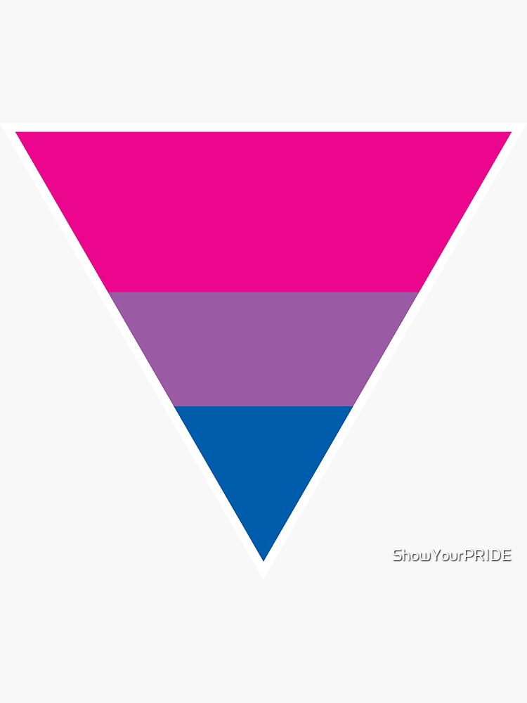 Bisexual Pride Flag Sticker For Sale By Showyourpride Redbubble 9845