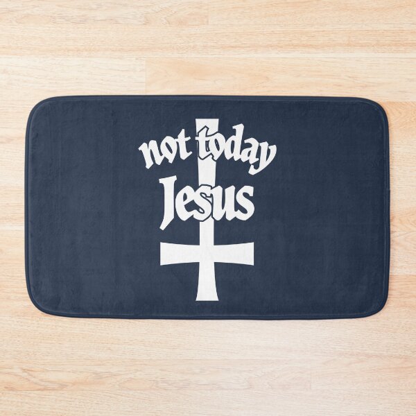 Item preview, Not Today Jesus Shirt designed and sold by Si Li.