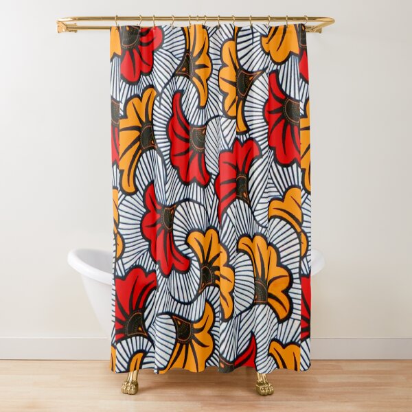 African Shower Curtains Redbubble   Ur,shower Curtain Closed,square,600x600.1 